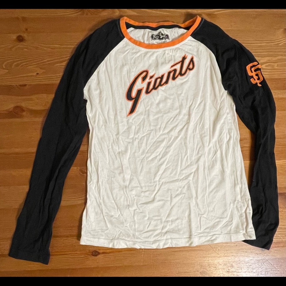 Giants Baseball Raglan women’s Top